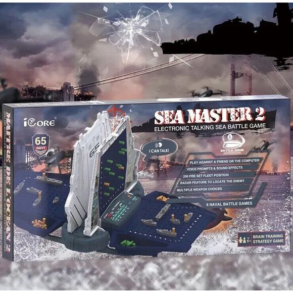 🔥Electronic Battle Game Brain Training/Strategy Talking Aircraft Game BNIB🔥 - Picture 4 of 4